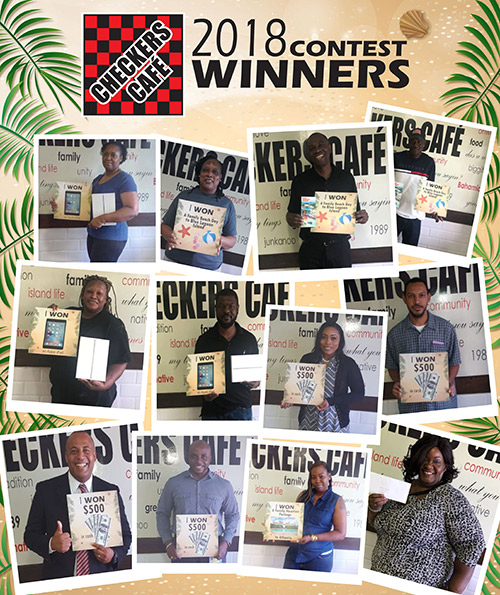 2018 Anniverary Giveaway Checkers Cafe